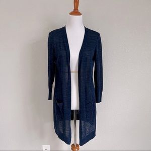 Navy color cardigan